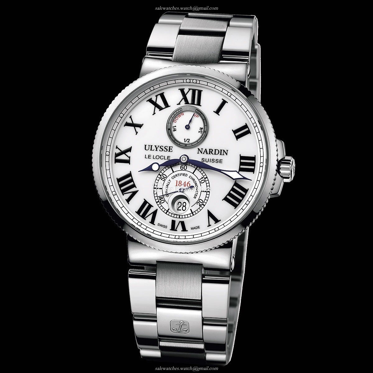 263-67-7/40 Ulysse Nardin Marine Chronometer 43mm