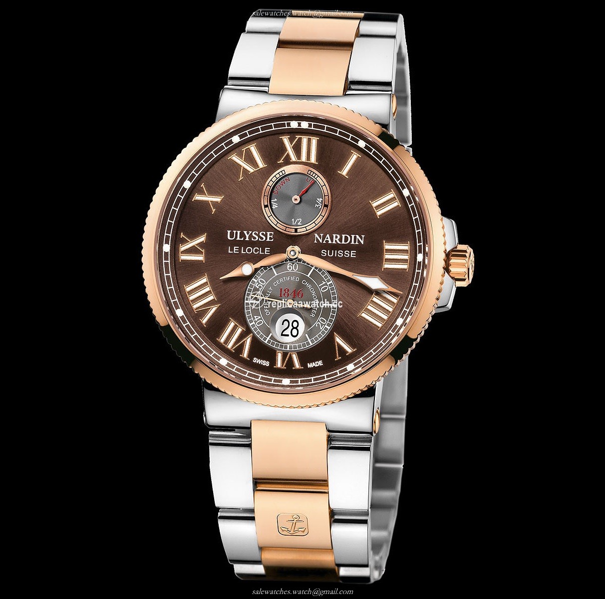 265-67-8/45 Ulysse Nardin Marine Chronometer 43mm