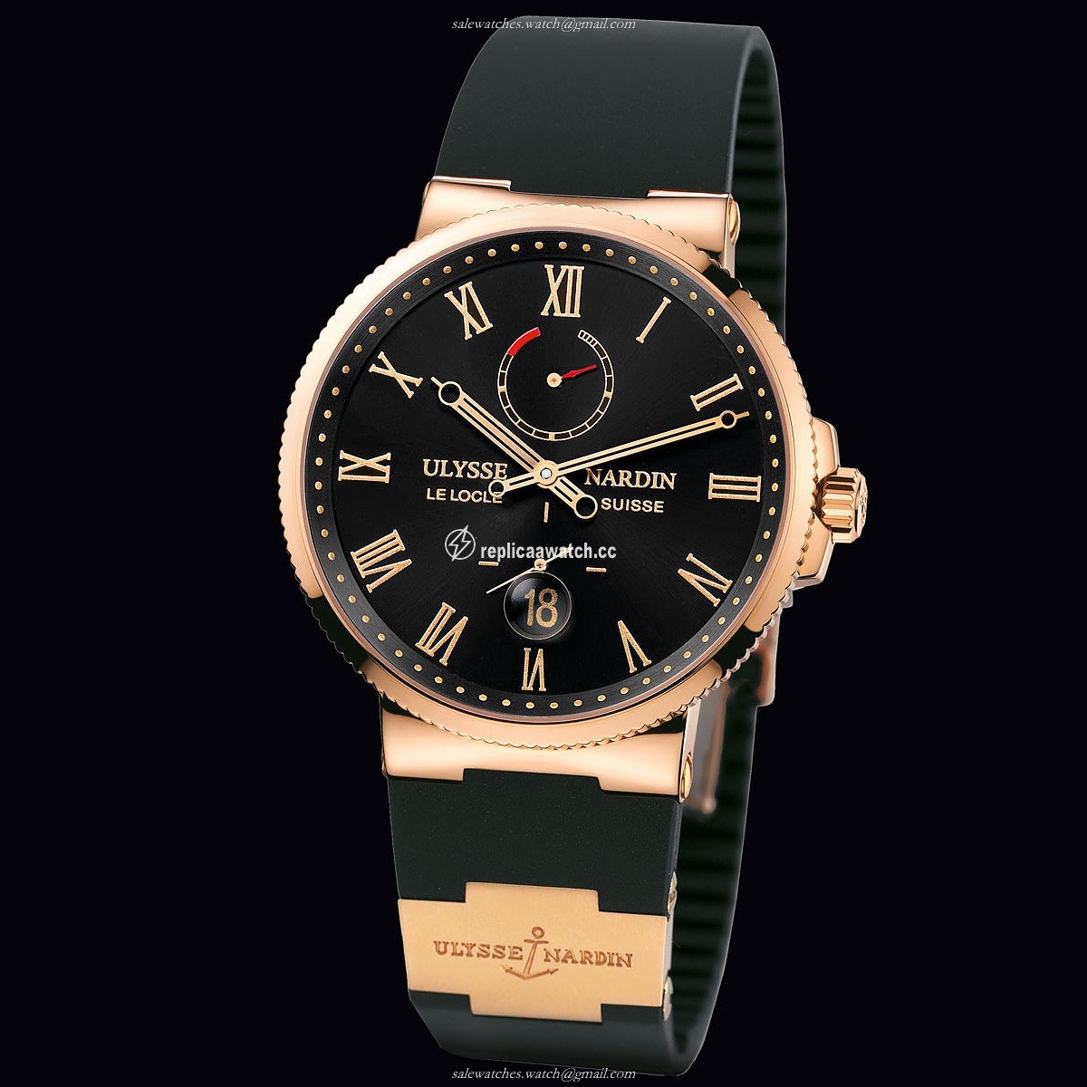 266-61-3/TOWER Ulysse Nardin Marine Chronometer 43mm