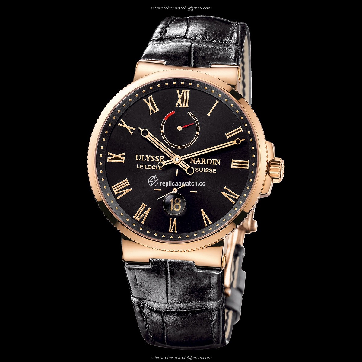 266-61/TOWER Ulysse Nardin Marine Chronometer 43mm