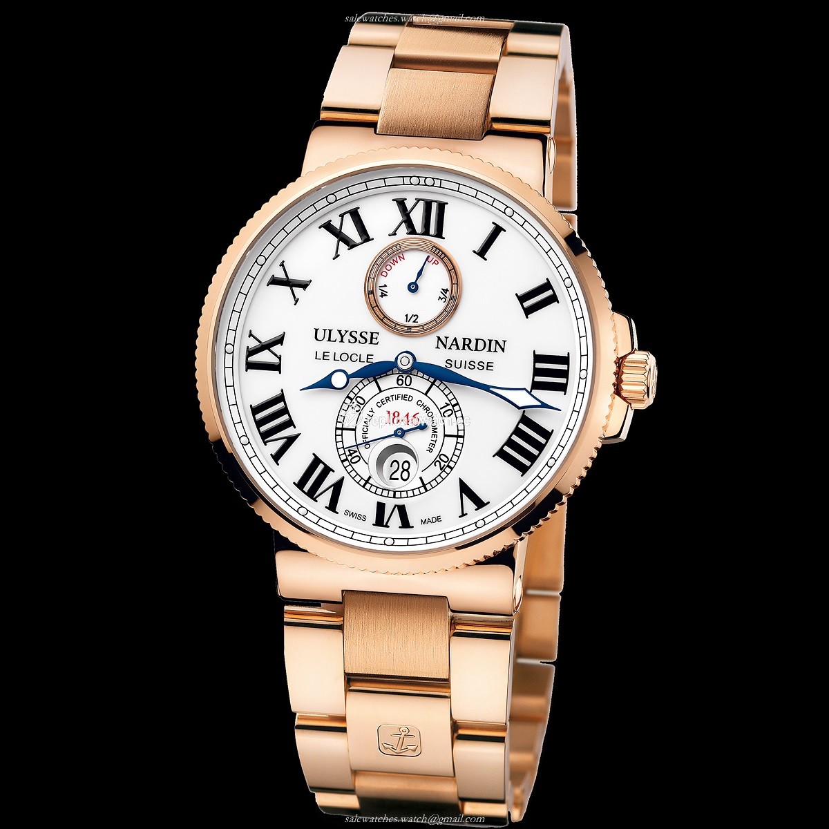 266-67-8M/40 Ulysse Nardin Marine Chronometer 43mm
