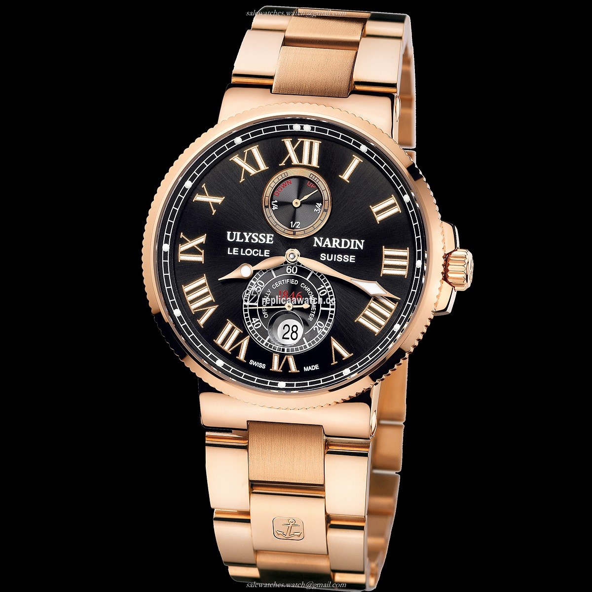 266-67-8M/42 Ulysse Nardin Marine Chronometer 43mm