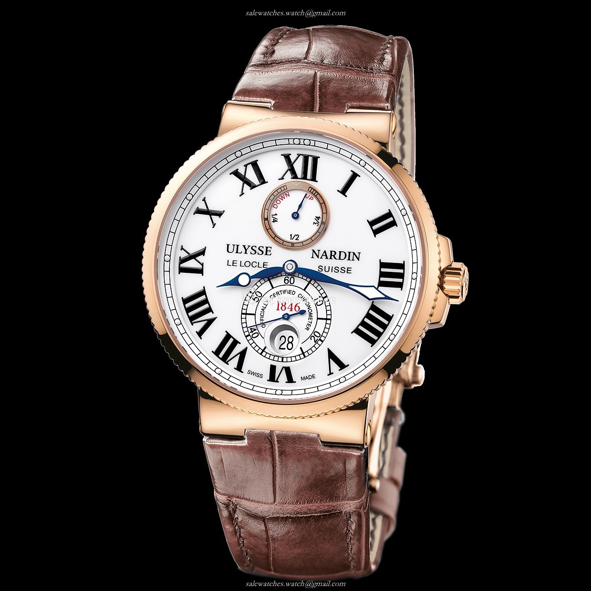 266-67/40 Ulysse Nardin Marine Chronometer 43mm