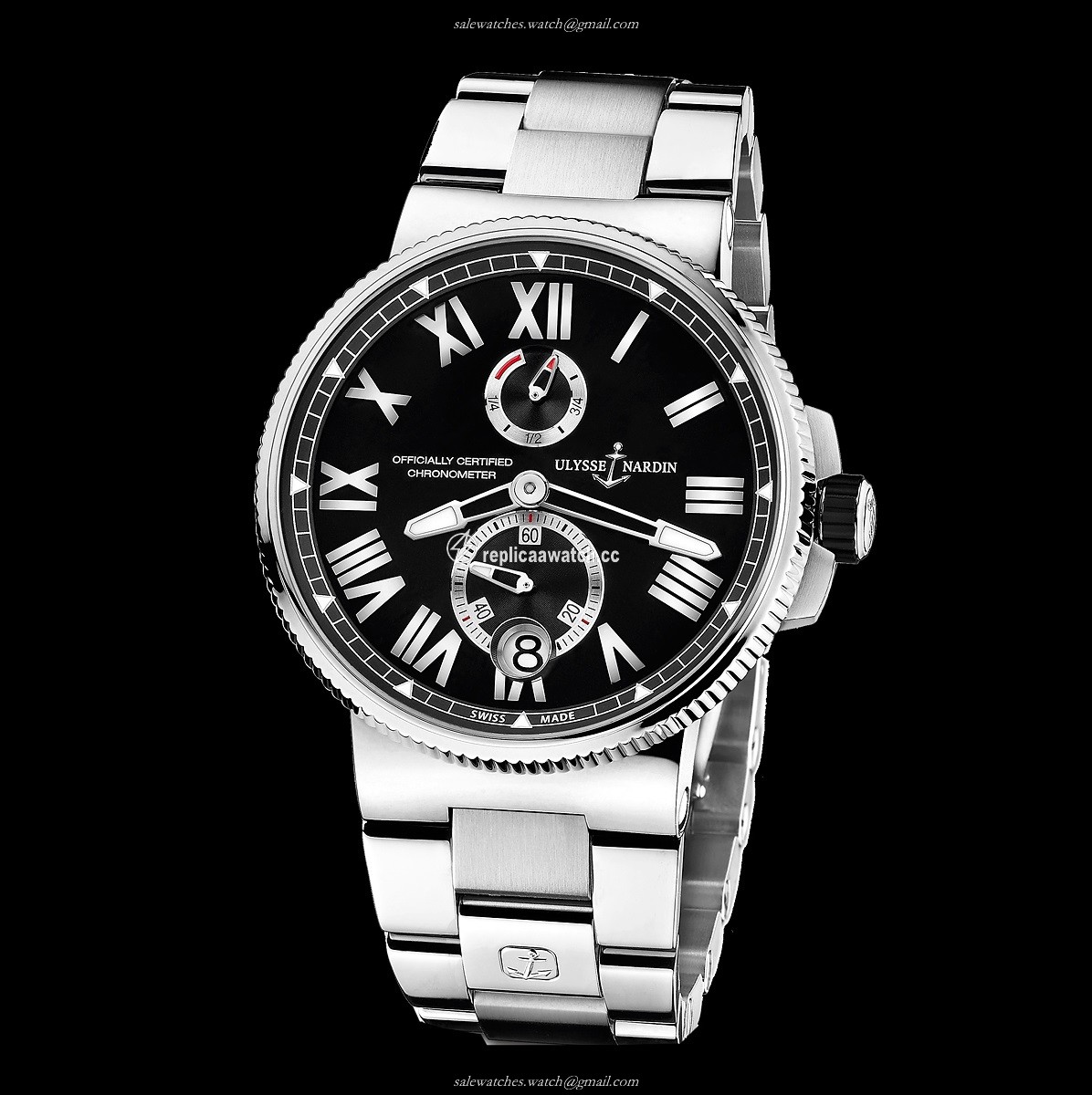 1183-122-7M/42 Ulysse Nardin Marine Chronometer Manufacture