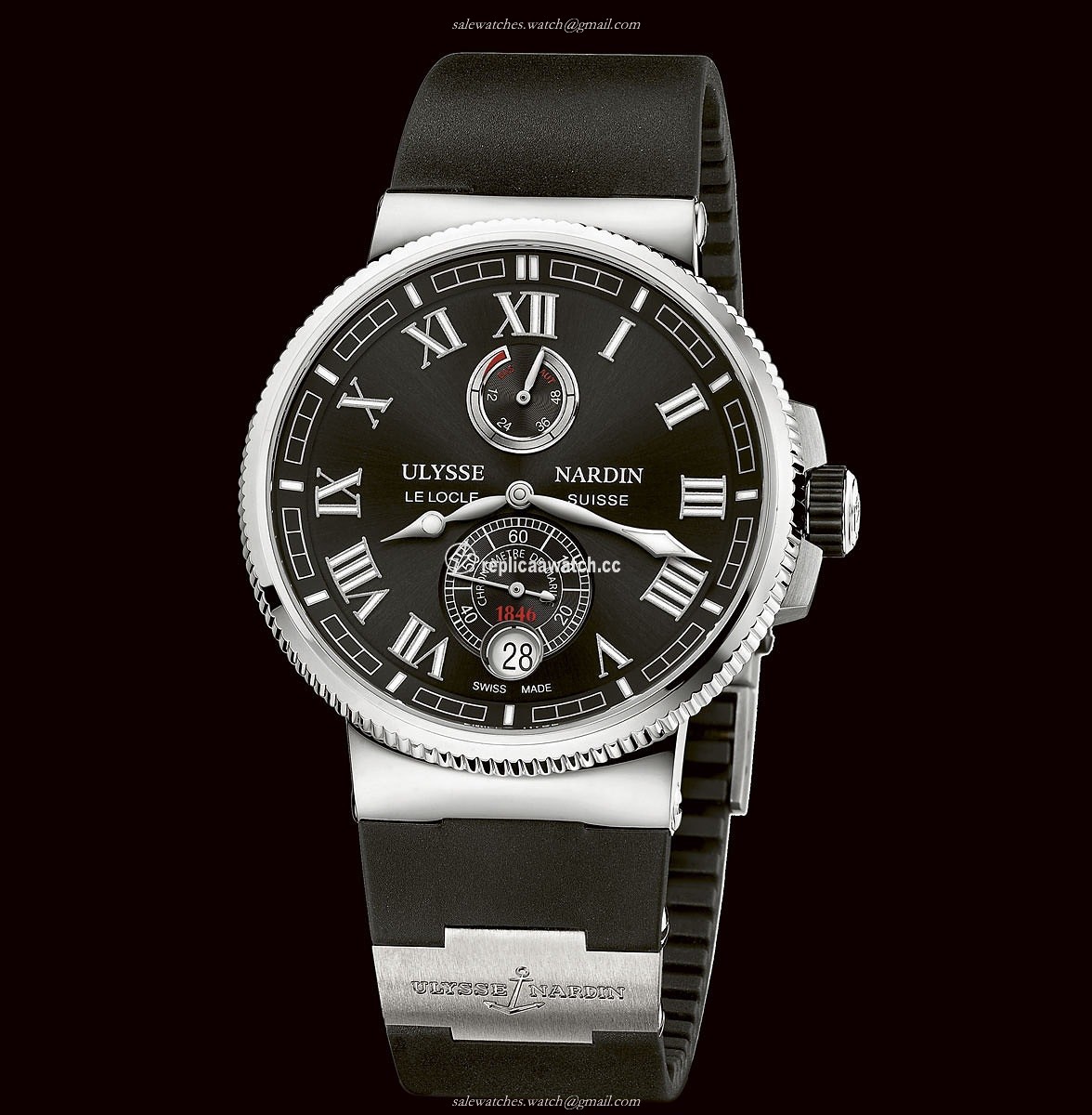 1183-126-3/42 Ulysse Nardin Marine Chronometer Manufacture