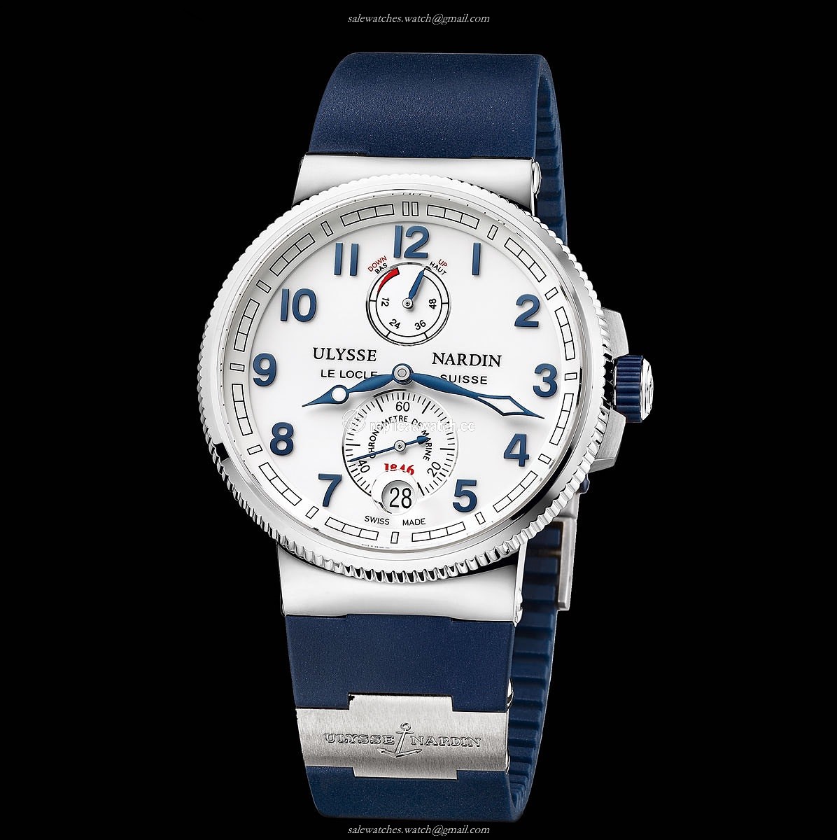 1183-126-3/60 Ulysse Nardin Marine Chronometer Manufacture