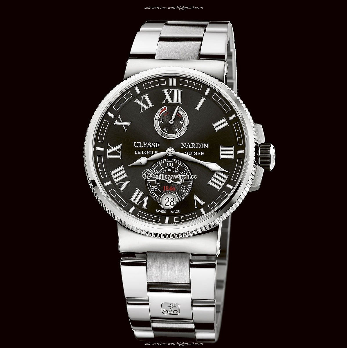 1183-126-7M/42 Ulysse Nardin Marine Chronometer Manufacture