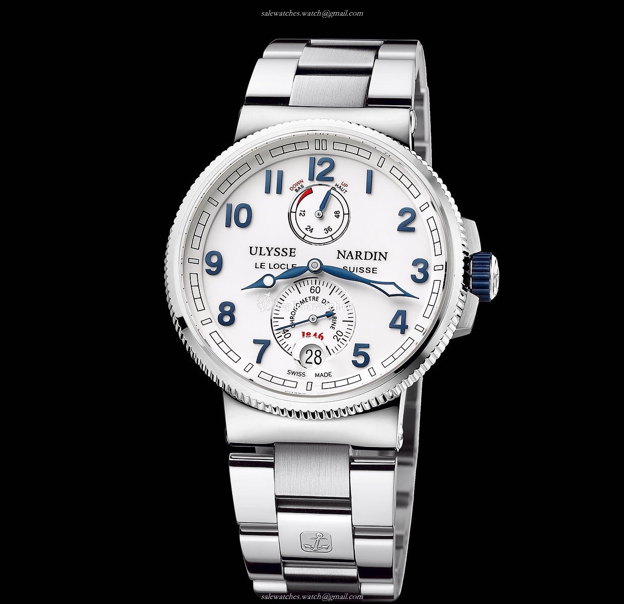 1183-126-7M/60 Ulysse Nardin Marine Chronometer Manufacture