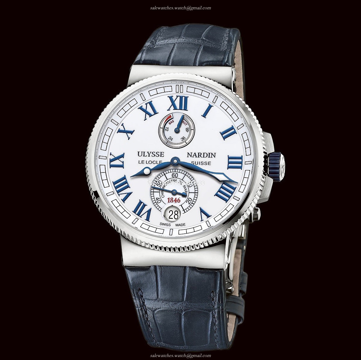 1183-126/40 Ulysse Nardin Marine Chronometer Manufacture