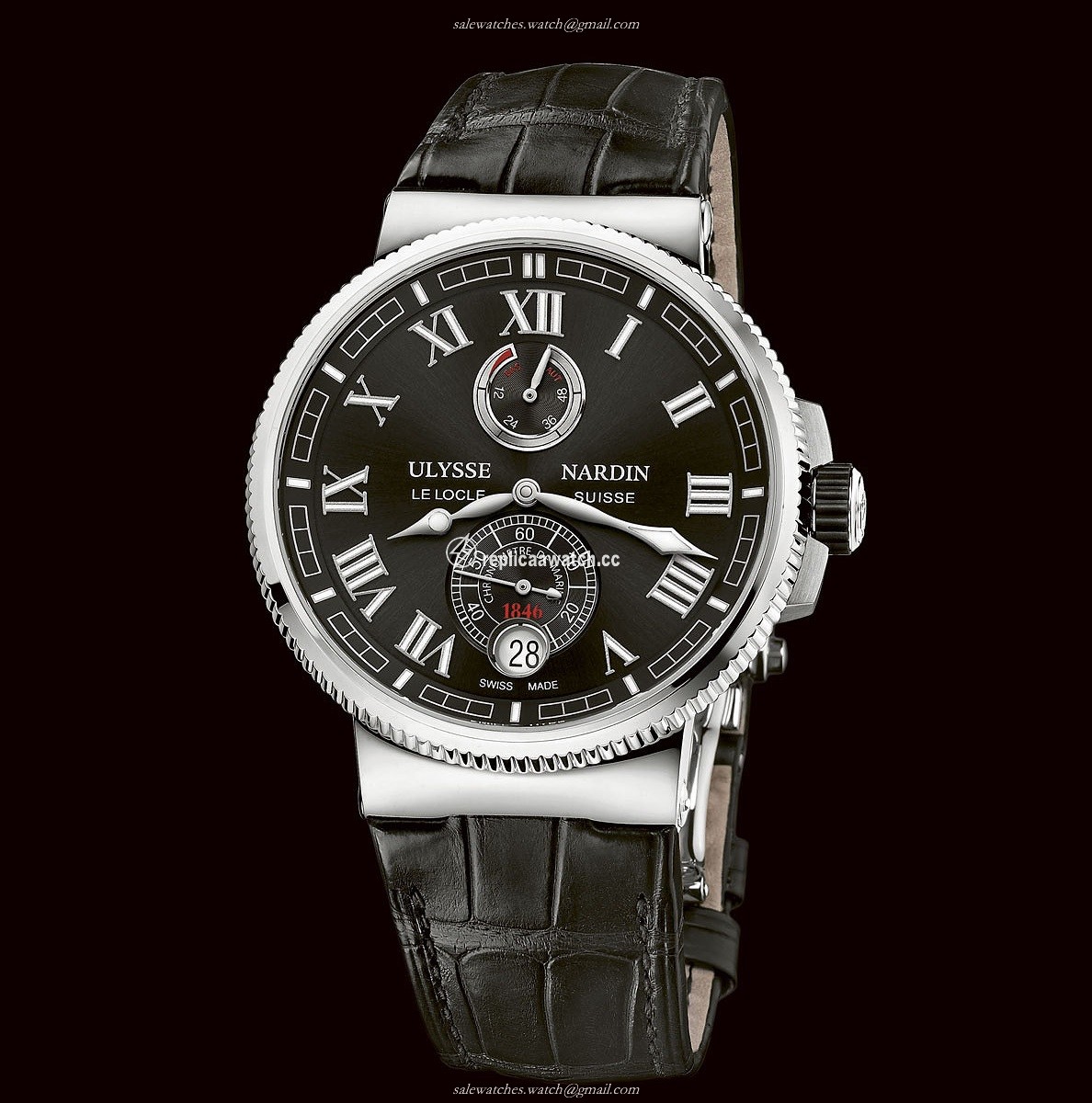 1183-126/42 Ulysse Nardin Marine Chronometer Manufacture