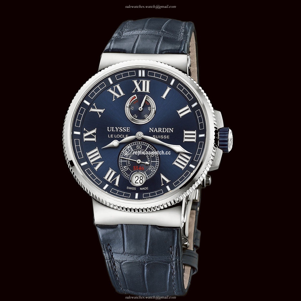 1183-126/43 Ulysse Nardin Marine Chronometer Manufacture
