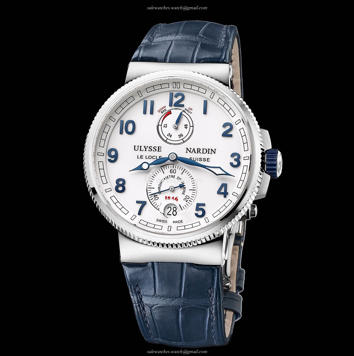 1183-126/60 Ulysse Nardin Marine Chronometer Manufacture