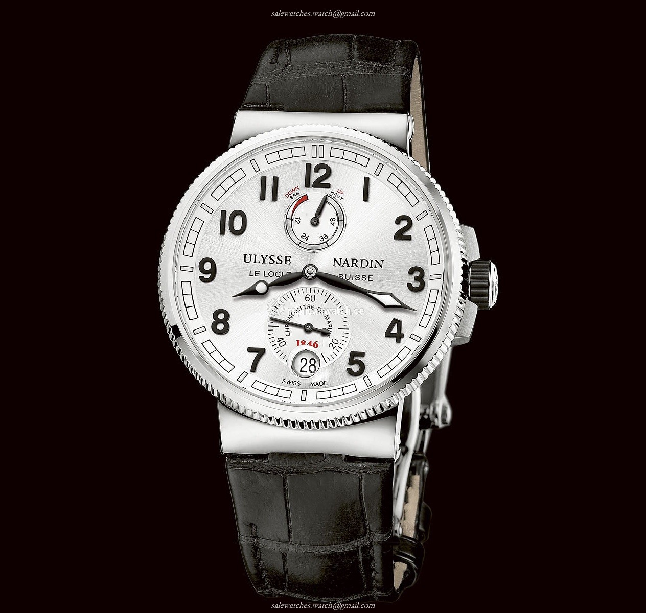 1183-126/61 Ulysse Nardin Marine Chronometer Manufacture