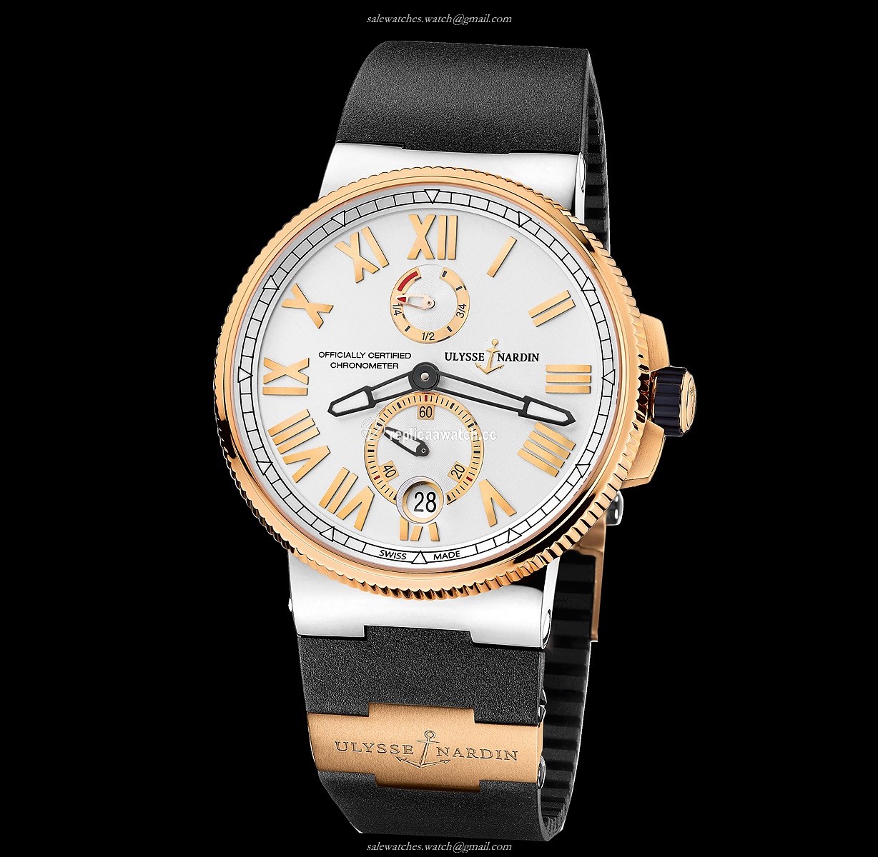 1185-122-3/41 Ulysse Nardin Marine Chronometer Manufacture