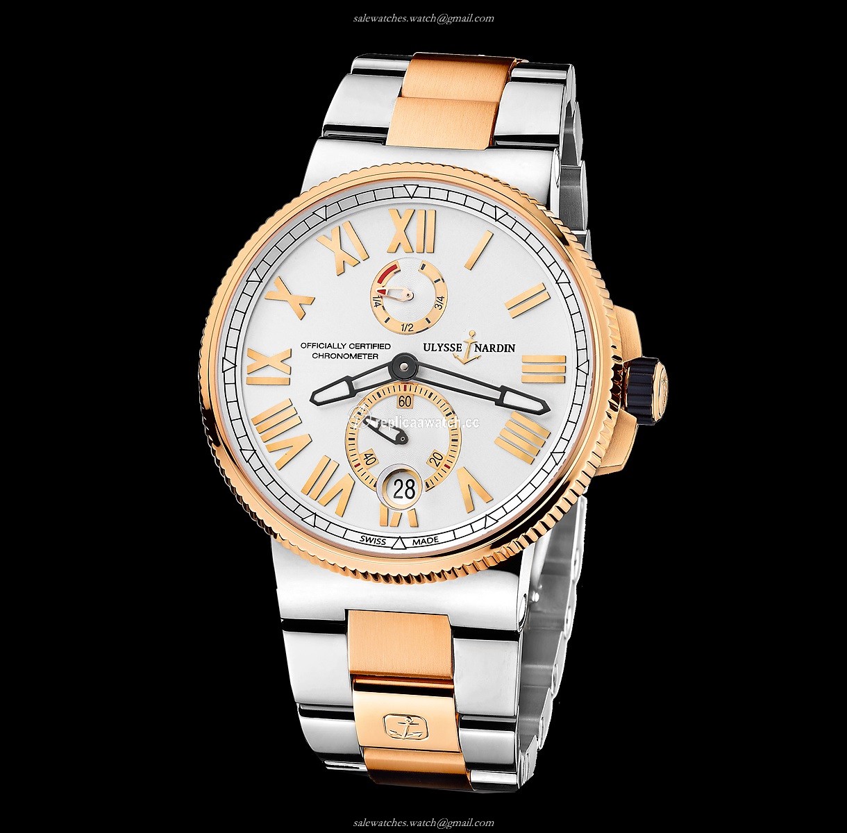1185-122-8M/41 Ulysse Nardin Marine Chronometer Manufacture