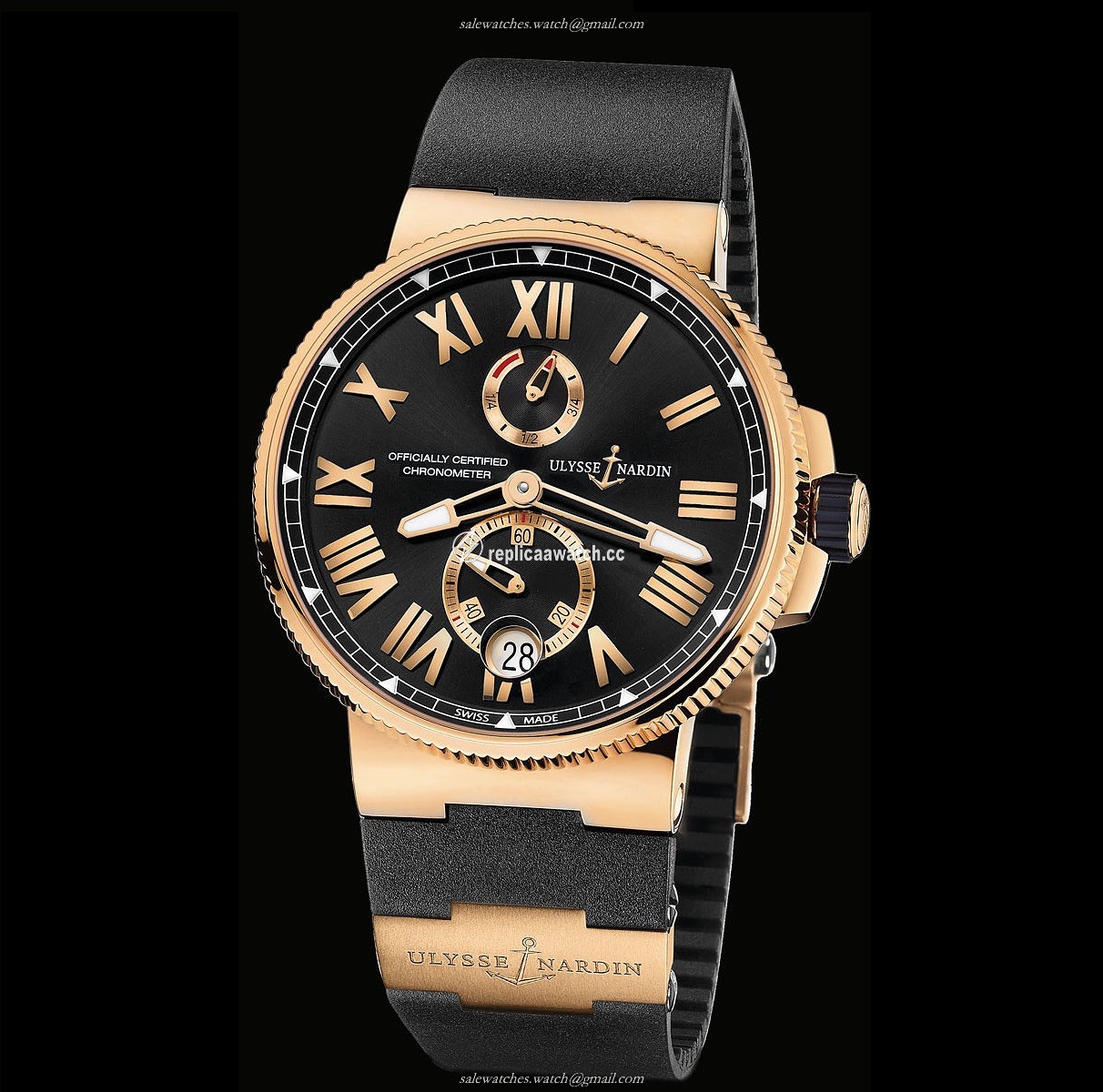 1186-122-3/42 Ulysse Nardin Marine Chronometer Manufacture