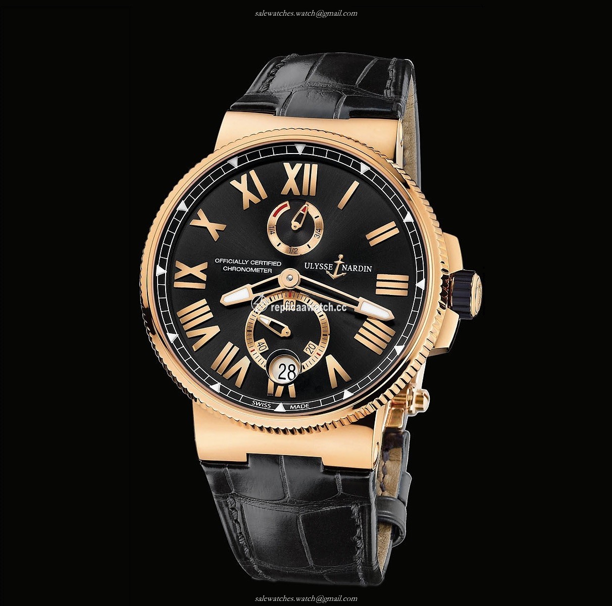 1186-122/42 Ulysse Nardin Marine Chronometer Manufacture