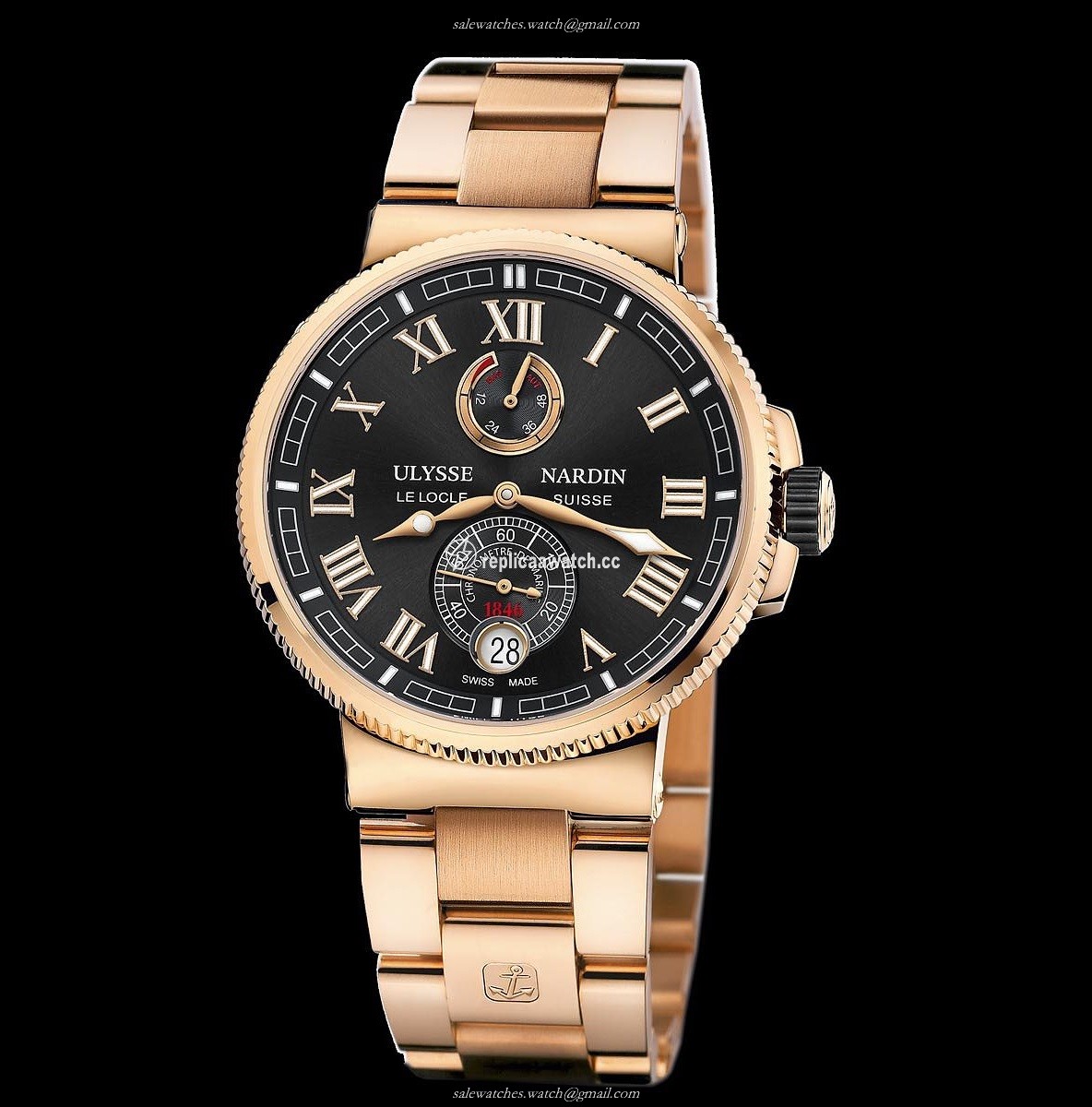 1186-126-8M/42 Ulysse Nardin Marine Chronometer Manufacture
