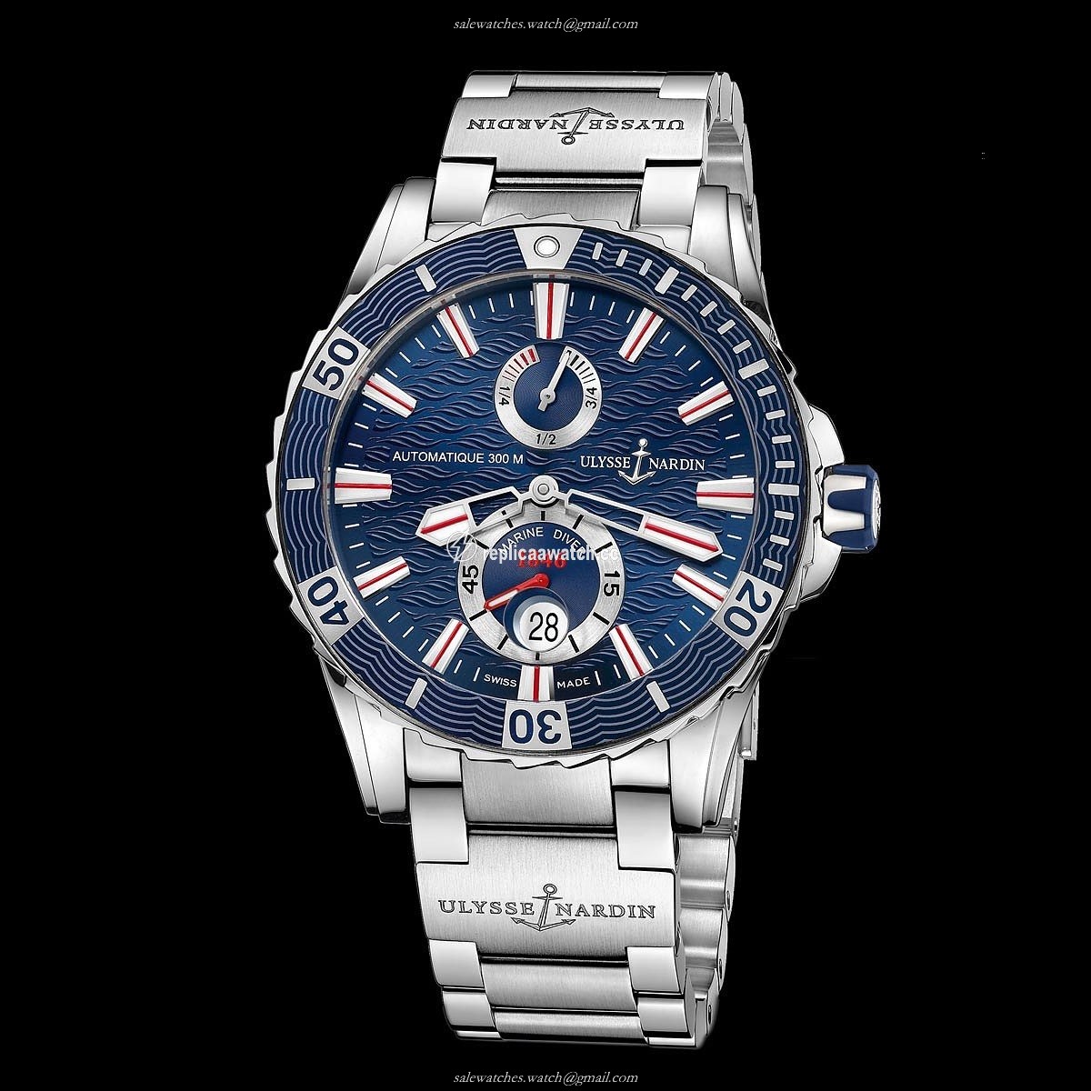 263-10-7M/93 Ulysse Nardin Marine Diver 2014