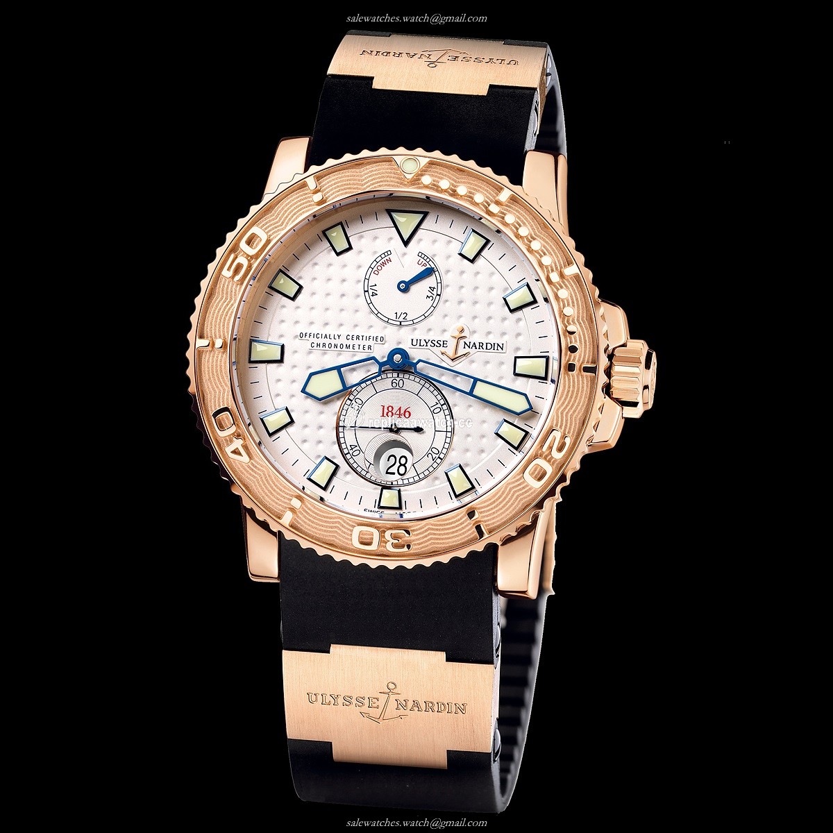 266-33-3A/90 Ulysse Nardin Marine Diver