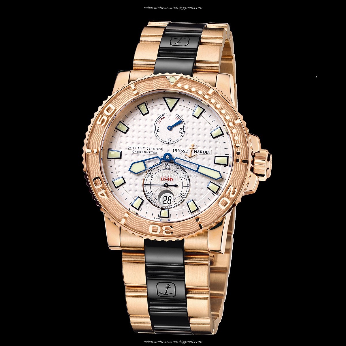 266-33-8C/90 Ulysse Nardin Marine Diver