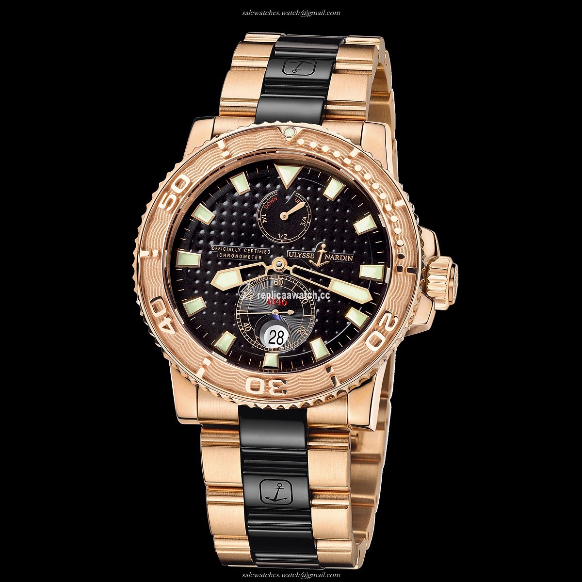 266-33-8C/92 Ulysse Nardin Marine Diver