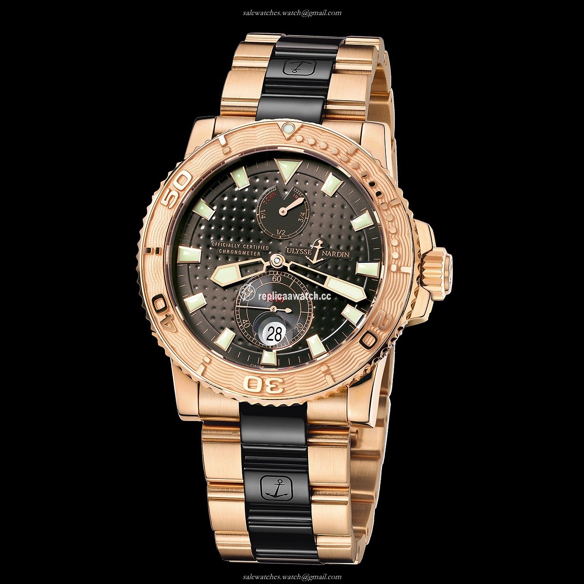266-33-8C/925 Ulysse Nardin Marine Diver