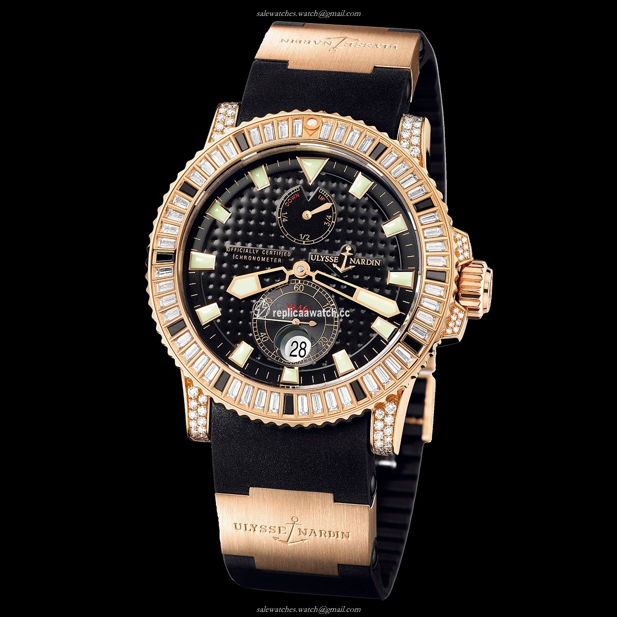 266-34C/BAG-3A/92 Ulysse Nardin Marine Diver