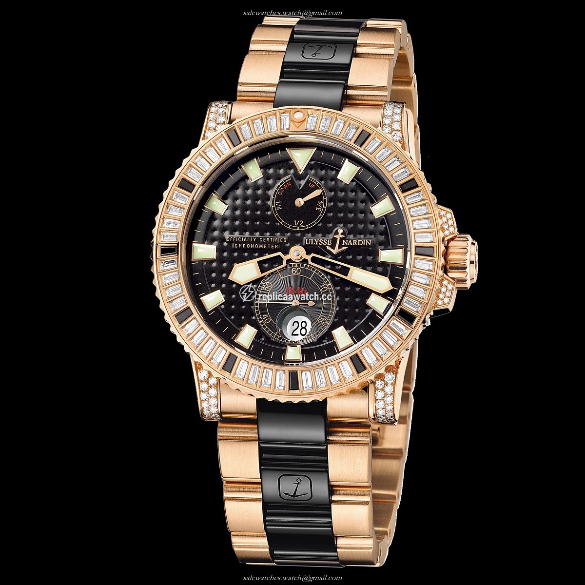 266-34C/BAG-8C/92 Ulysse Nardin Marine Diver