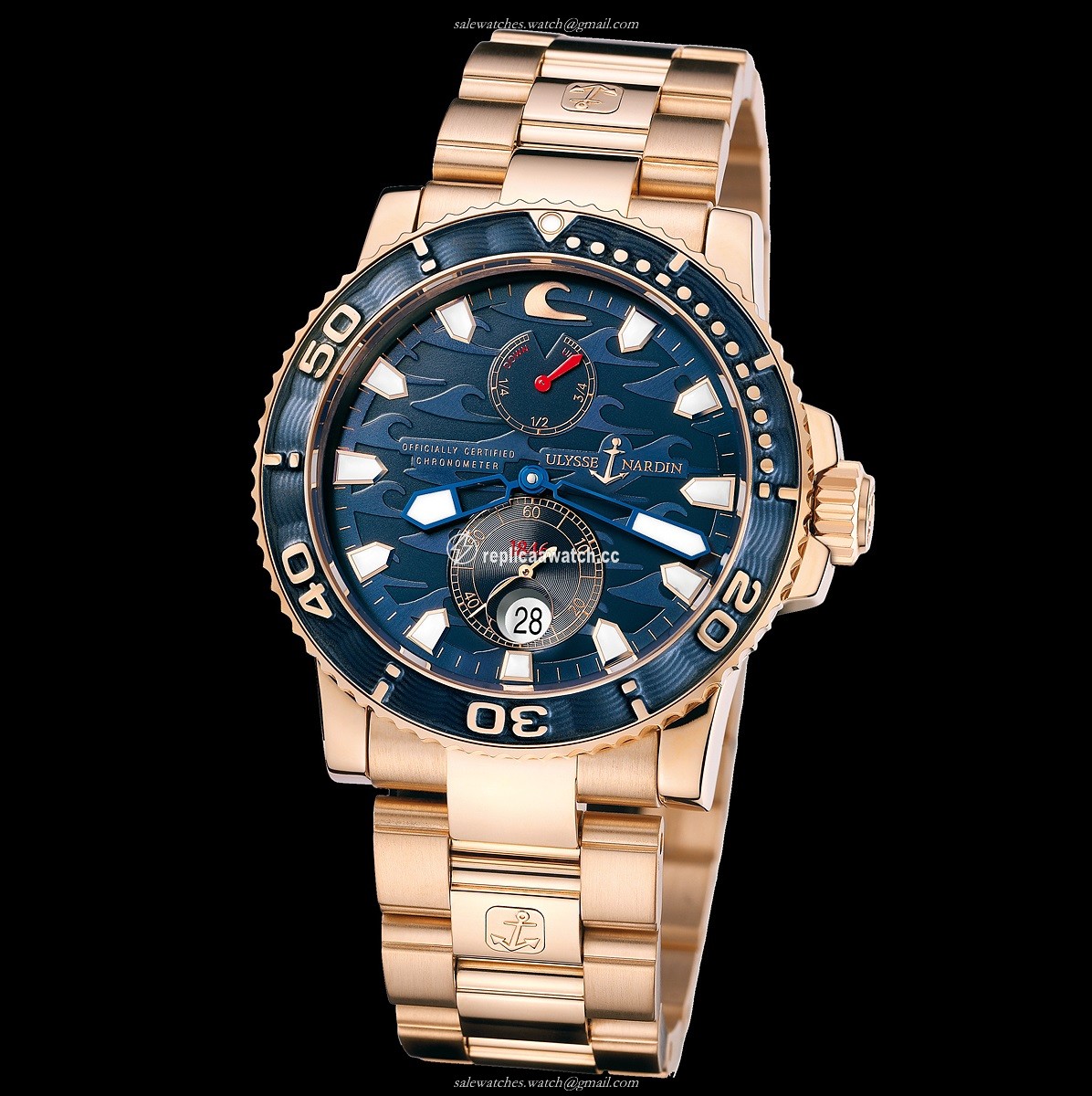 266-36LE-8M Ulysse Nardin Marine Diver