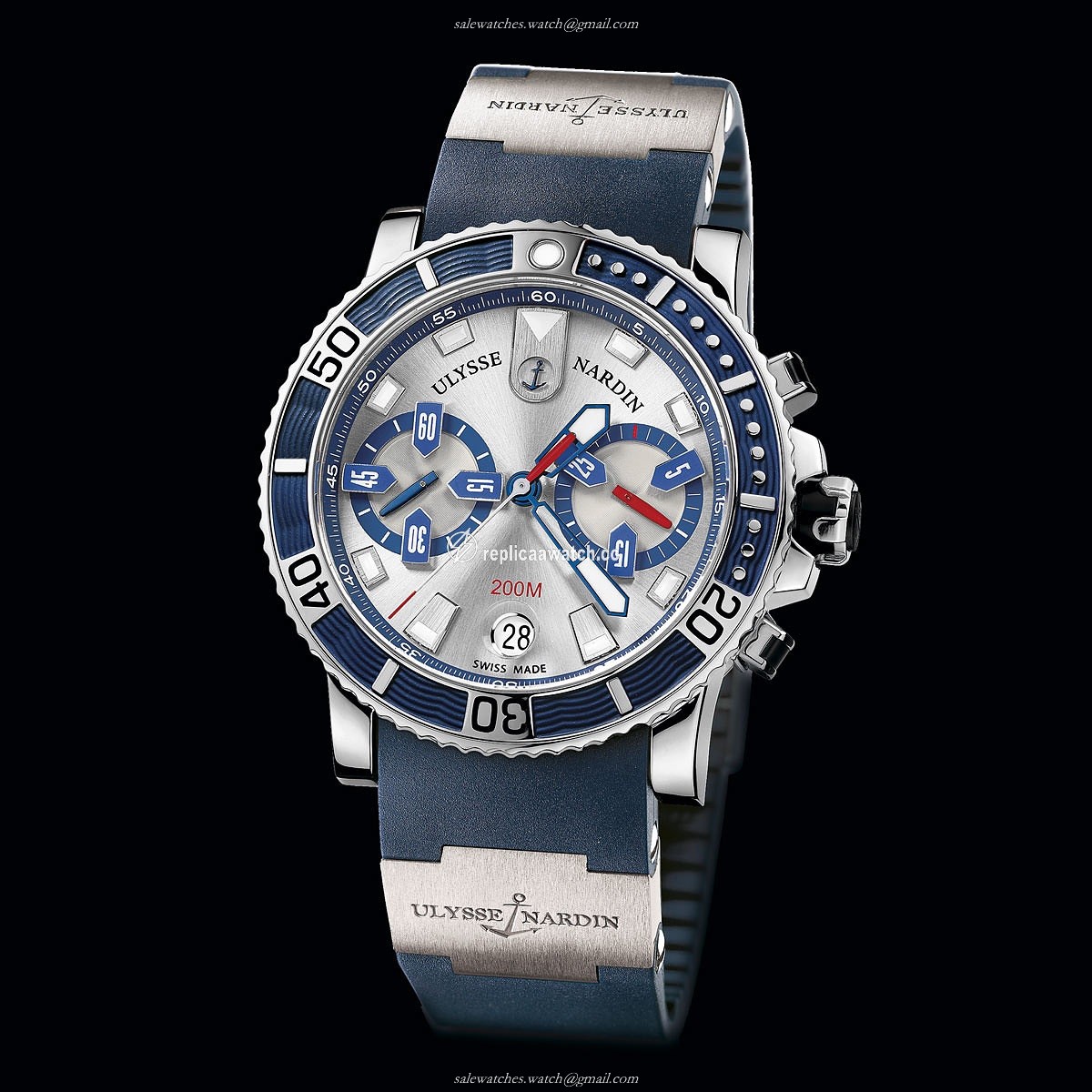 8003-102-3/91 Ulysse Nardin Marine Diver Chronograph