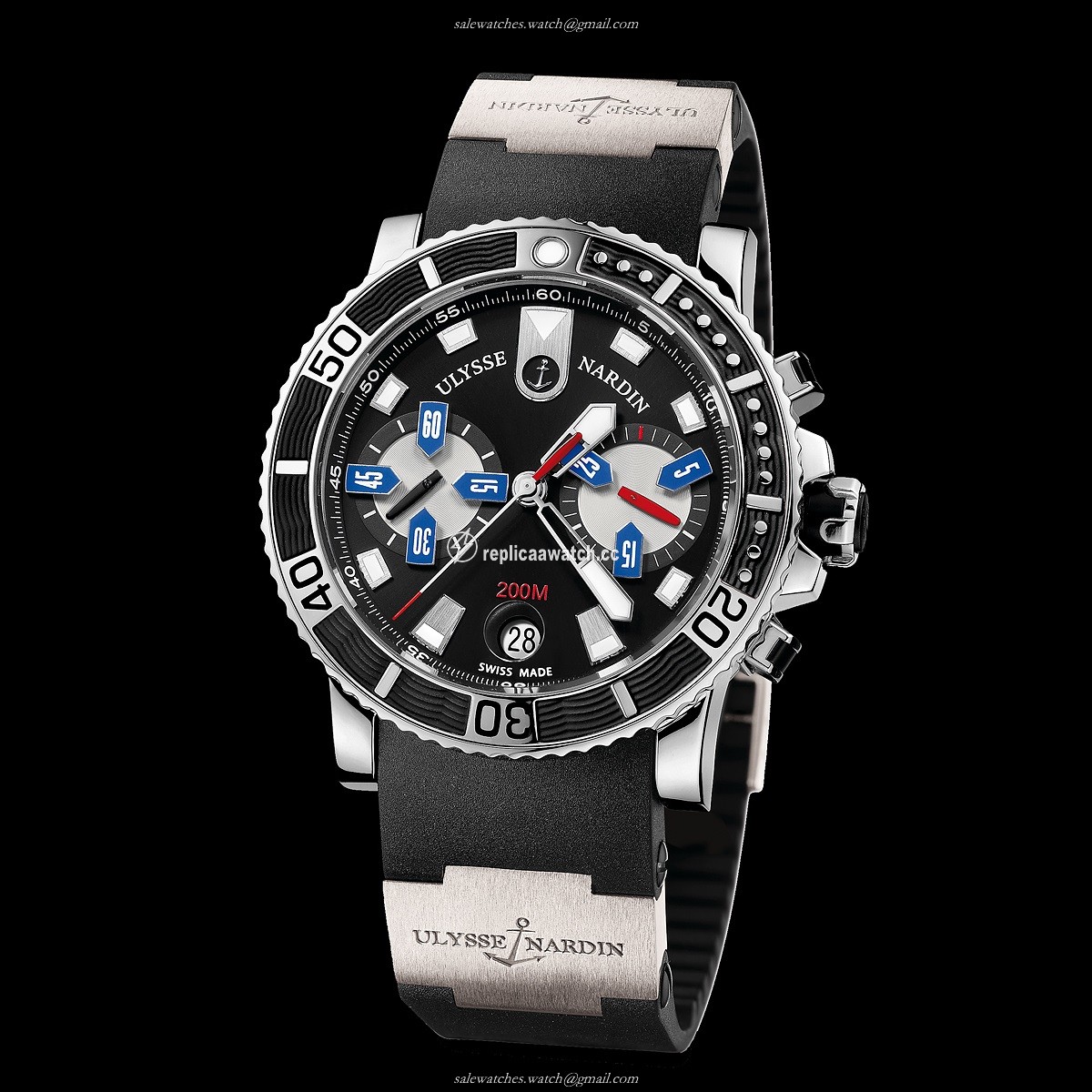 8003-102-3/92 Ulysse Nardin Marine Diver Chronograph