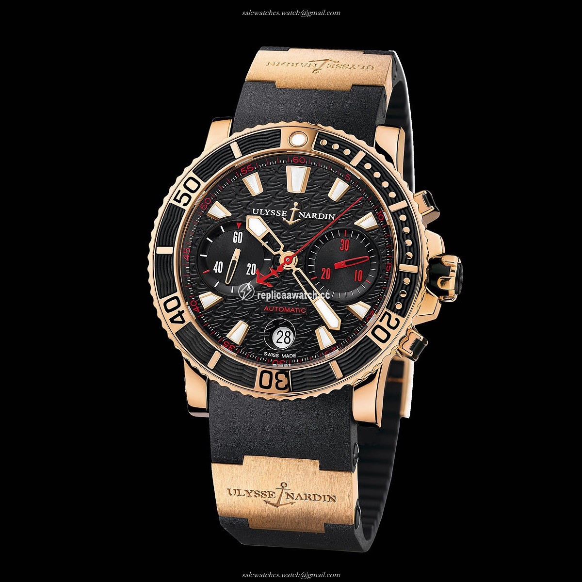 8006-102-3A/926 Ulysse Nardin Marine Diver Chronograph