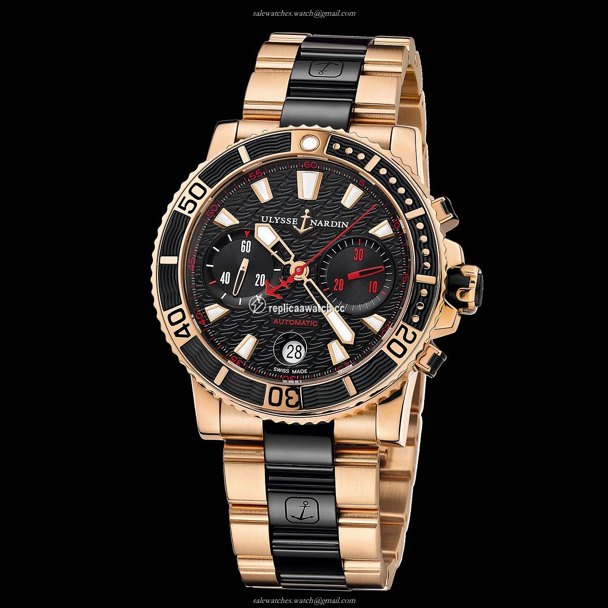 8006-102-8C/926 Ulysse Nardin Marine Diver Chronograph