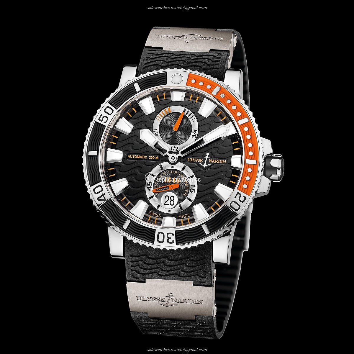 263-90-3/92 Ulysse Nardin Marine Diver Titanium