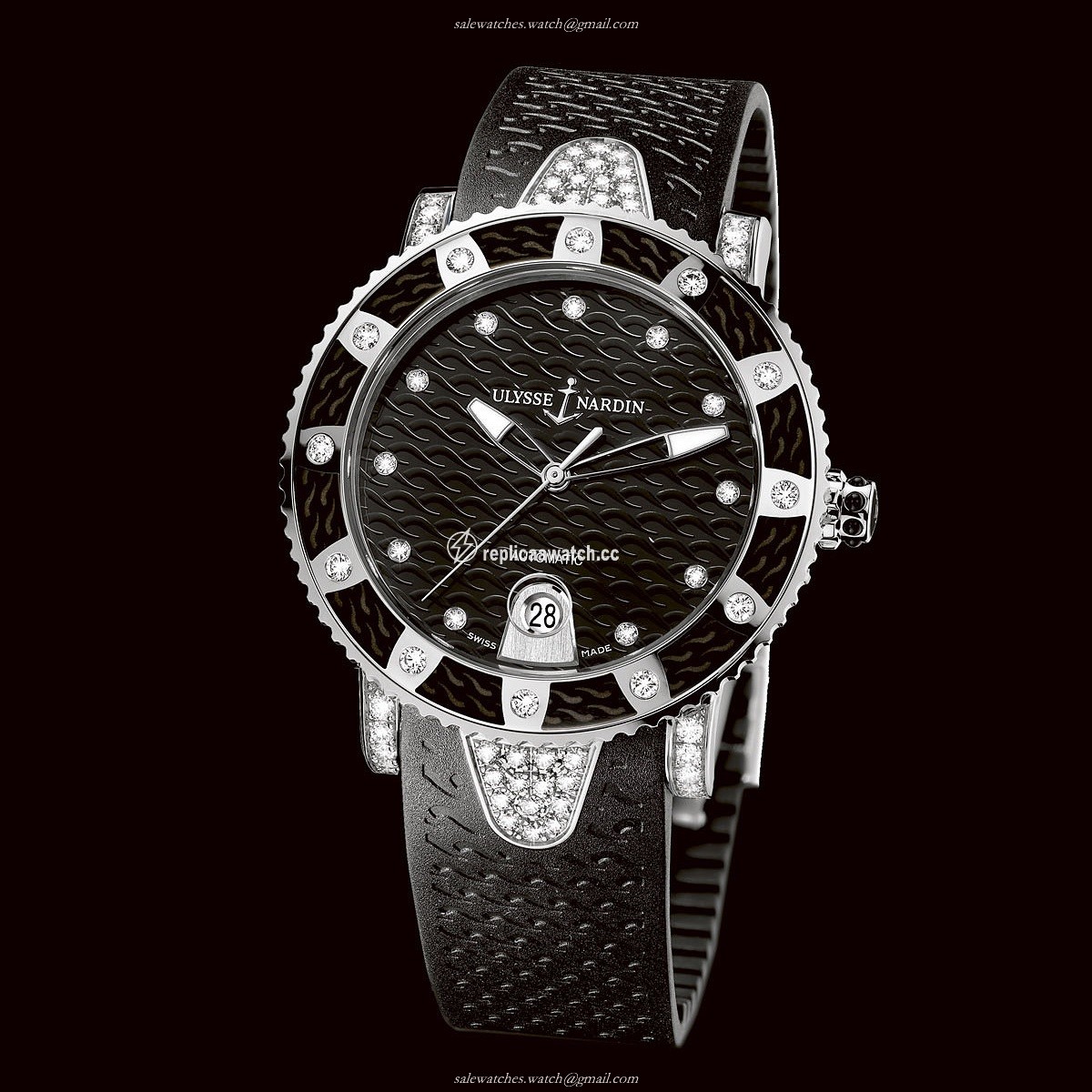 8103-101EC-3C/12 Ulysse Nardin Marine Ladies - Lady Diver