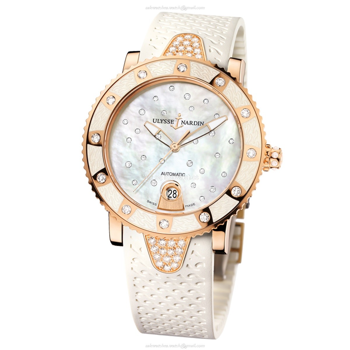 8106-101E-3C/20 Ulysse Nardin Marine Ladies - Lady Diver
