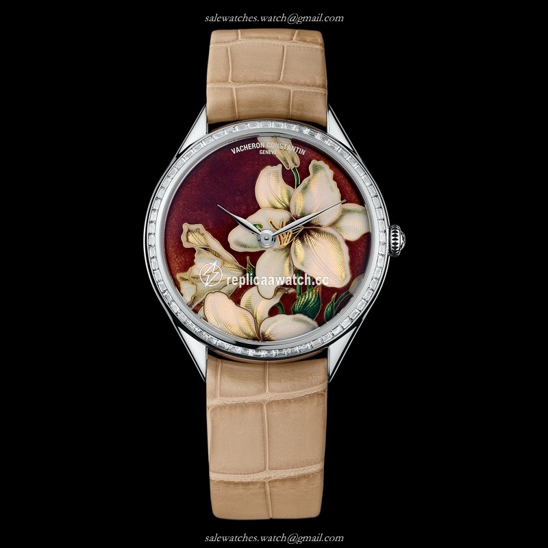82650/000G-9853 Vacheron Constantin Metiers DArt Ladies Florilege - White Lily-Haute Joaillerie