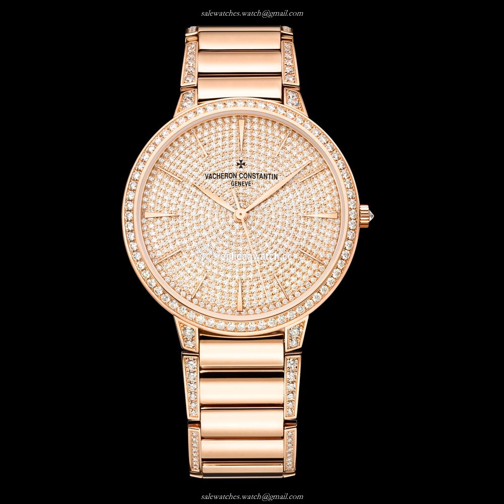 86615/CA2R-9839 Vacheron Constantin Patrimony Ladies Contemporaine Small Model
