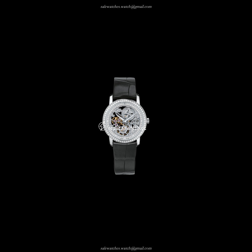 33558/000G-9394 Vacheron Constantin Patrimony Ladies Openworked Small Model