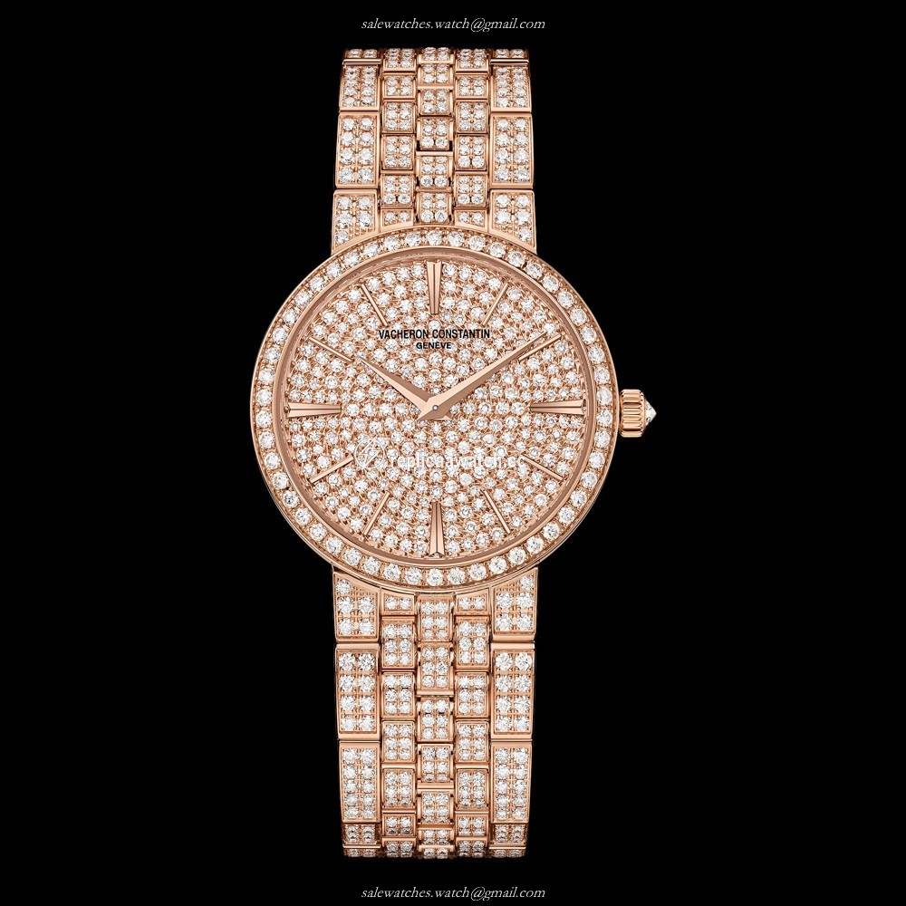 25575/Q02R-9281 Vacheron Constantin Patrimony Ladies Traditionnelle Gold Bracelet Small Model