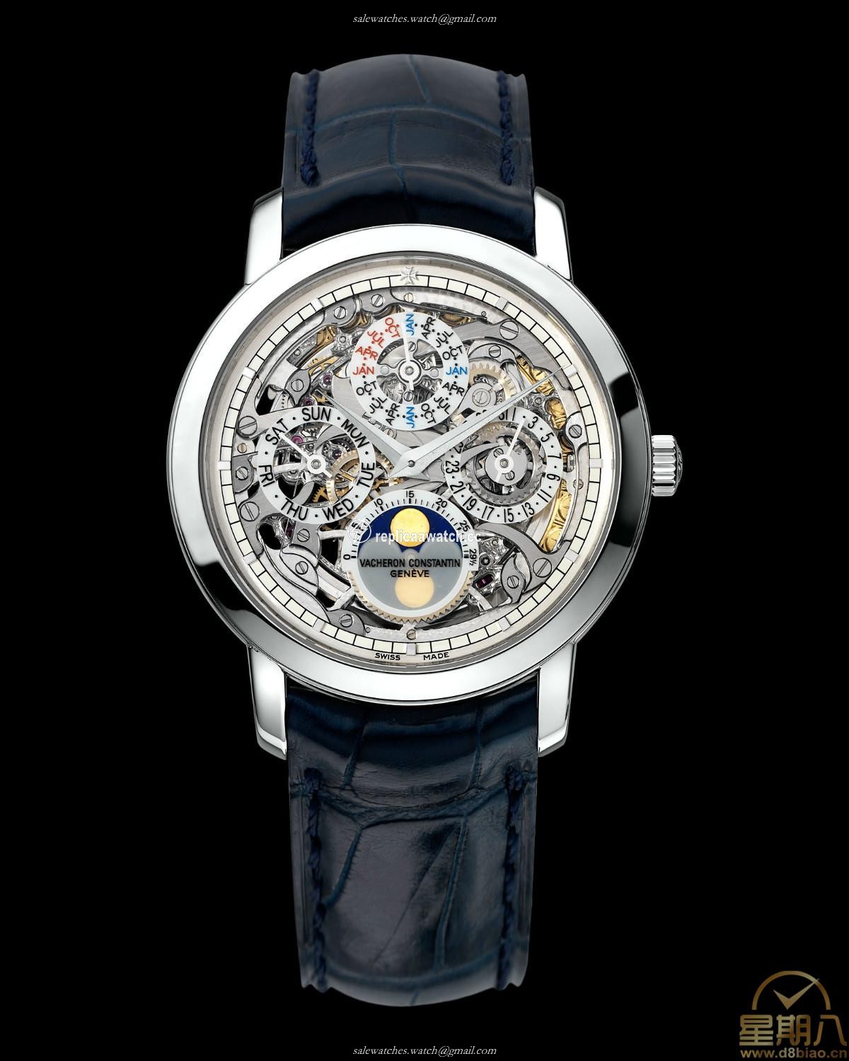 43172/000P-9236 Vacheron Constantin Patrimony Traditionnelle Openworked Perpetual Calendar