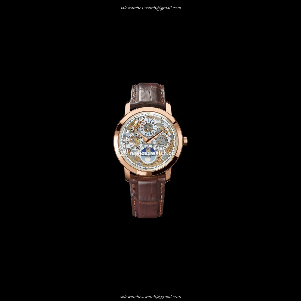 43172/000R-9241 Vacheron Constantin Patrimony Traditionnelle Openworked Perpetual Calendar