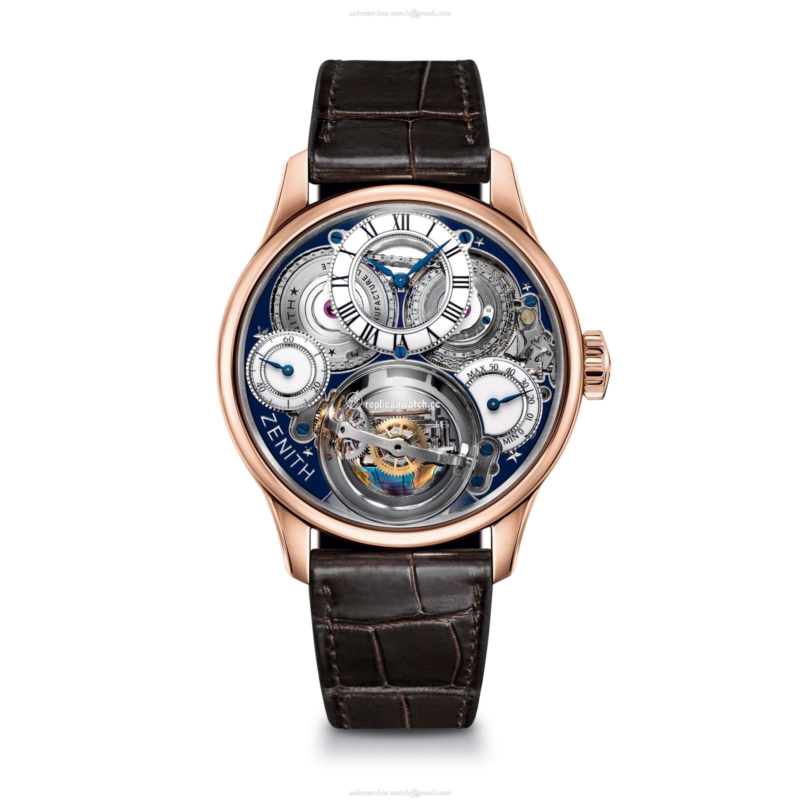 18.2215.8805/36.C713 Zenith Academy Christophe Colomb Hurricane Grand Voyage II