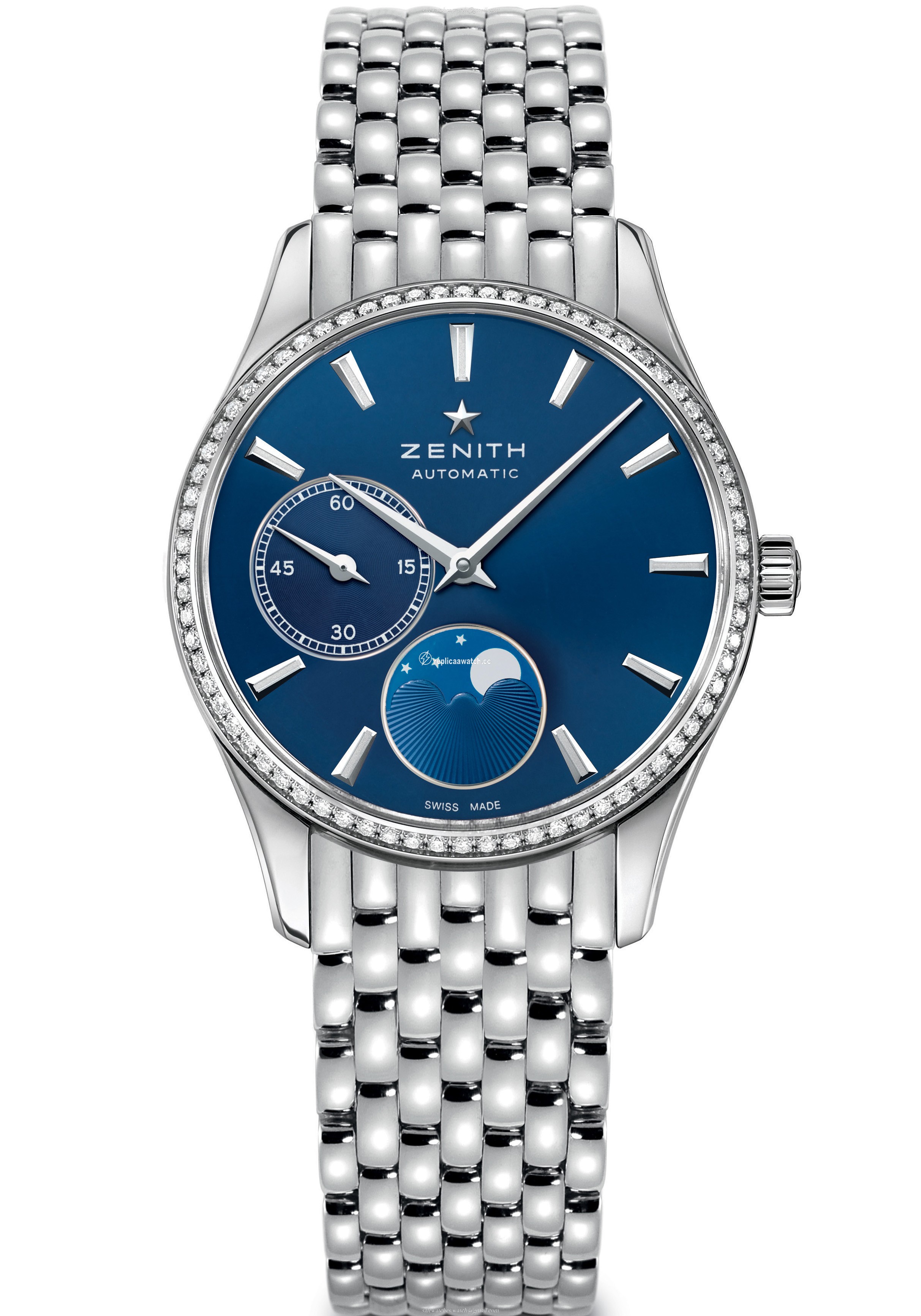 16.2310.692/51.M2310 Zenith Captain Ladies Ultra Thin Lady Moonphase