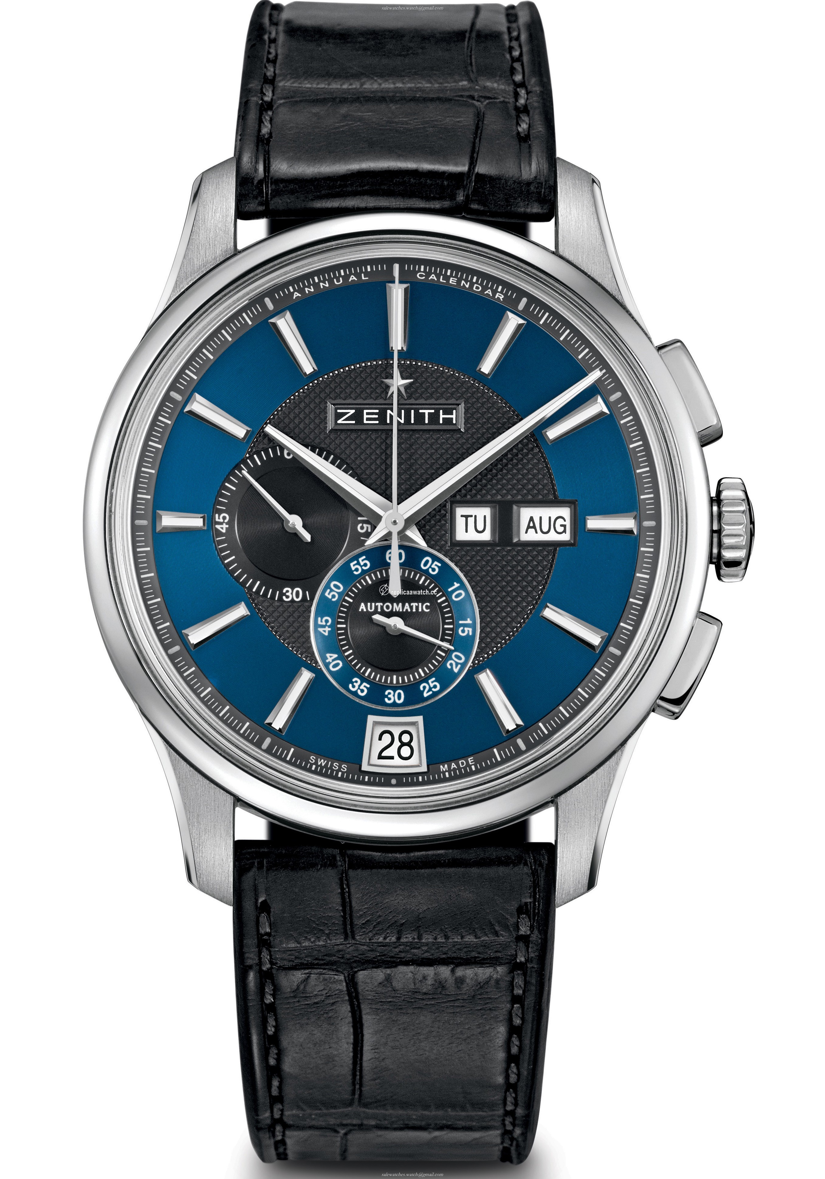 03.2070.4054/22.C708 Zenith Captain: Winsor Annual Calendar