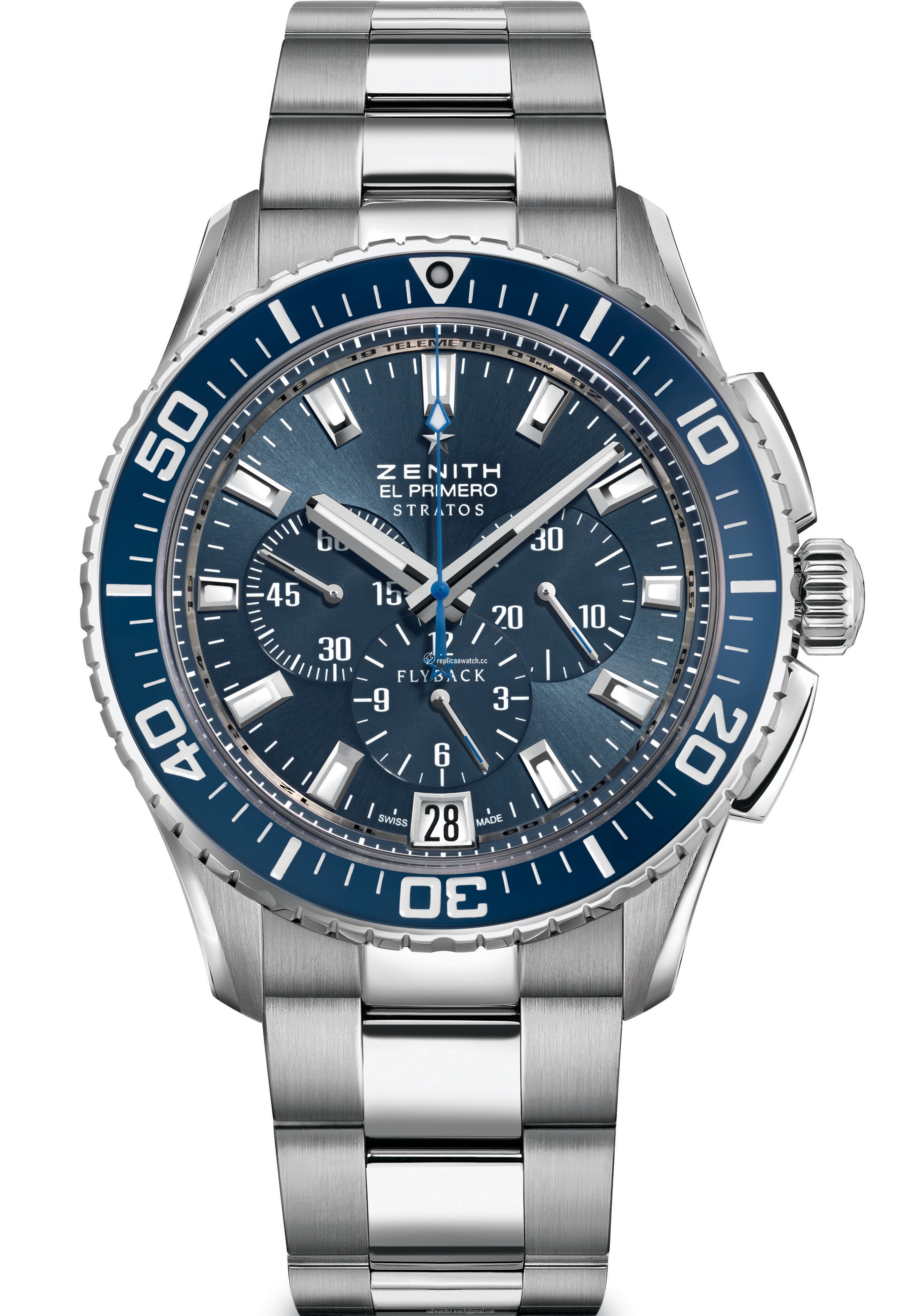03.2067.405/51.M2060 Zenith El Primero Stratos Flyback