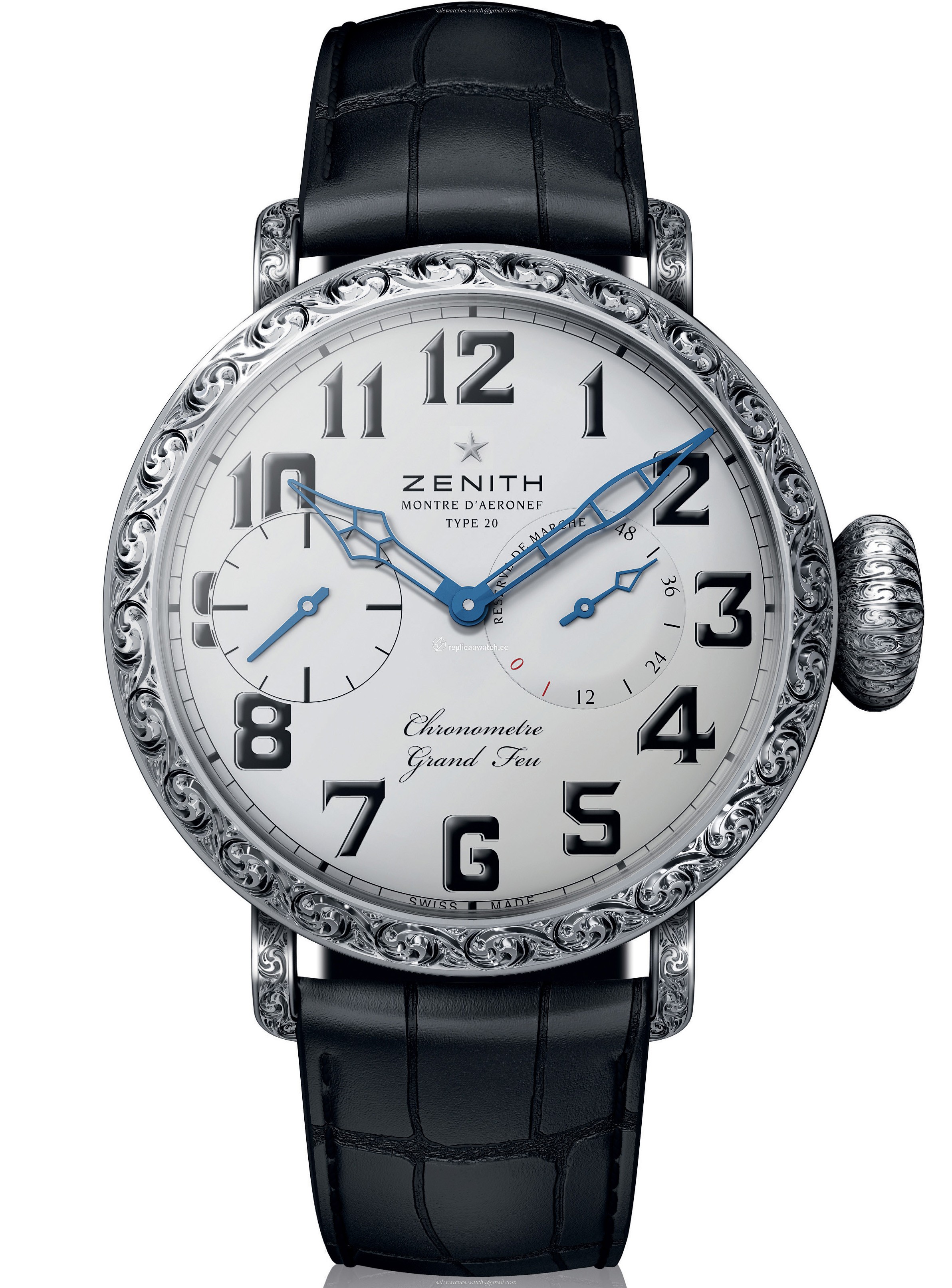 04.2420.5011/17.C714 Zenith Pilot Type 20 Grand Feu